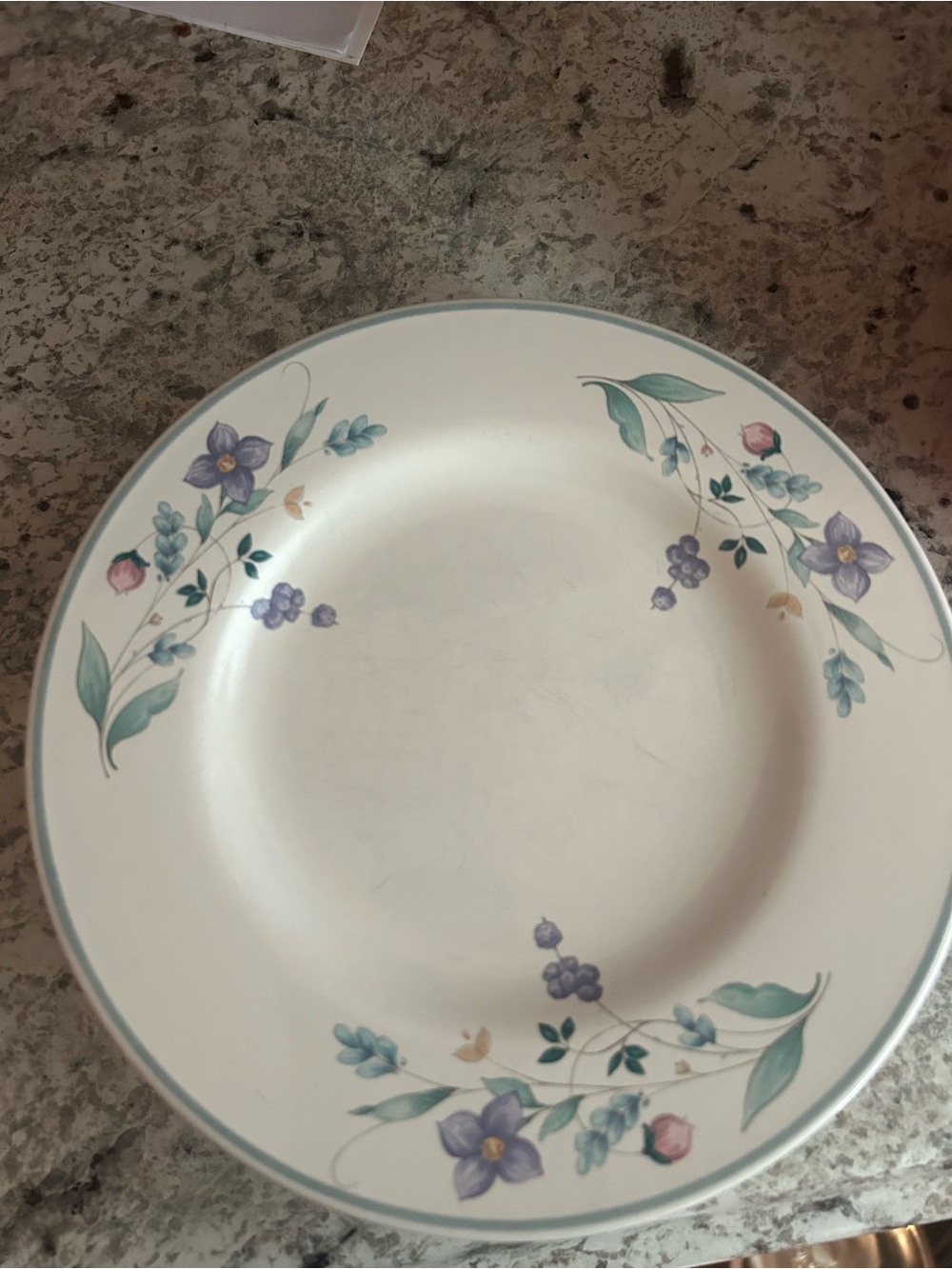 Pfaltzgraff April bread and butter plates. Set of 5